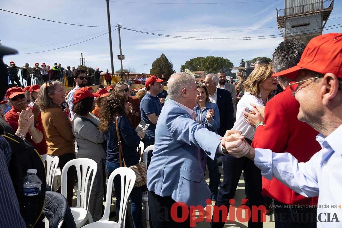 Presentación de José Vélez como candidato del PSOE a la presidencia de la Comunidad