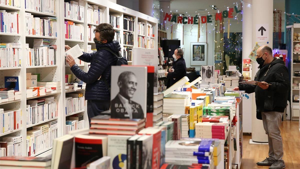 BARCELONA  21 12 2020 CULTURA LIBRERIAS LIBRERIA JAIMES FOTO ELISENDA PONS