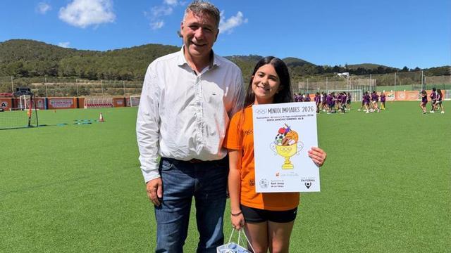 Sant Josep premia a Sofía Sanchiz por el logo de las Miniolimpiadas   | ASJ