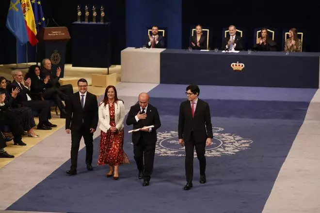 EN IMÁGENES: Así fue la ceremonia de los premios "Princesa de Asturias" 2024 en el teatro Campoamor