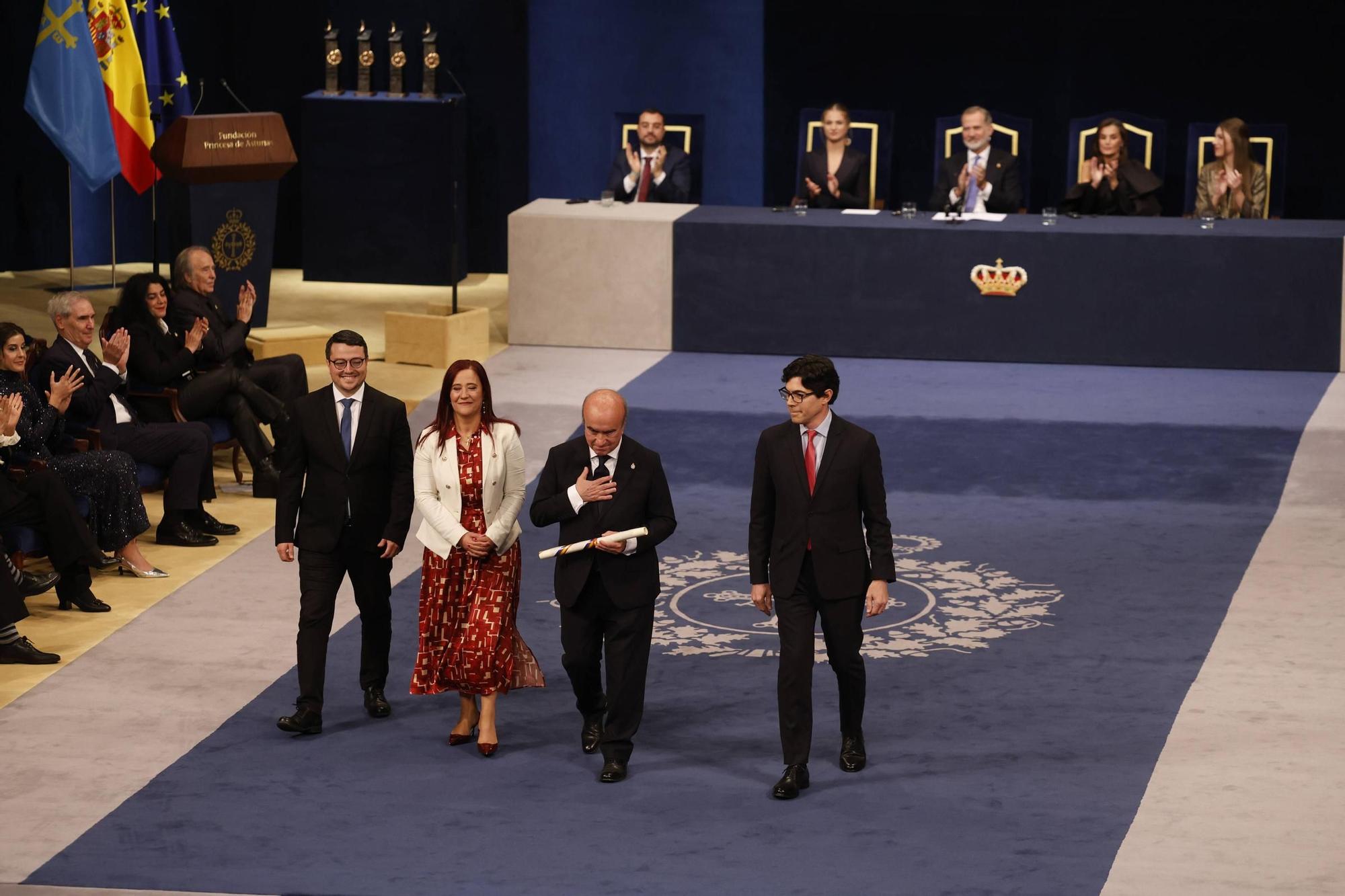 EN IMÁGENES: Así fue la ceremonia de los premios &quot;Princesa de Asturias&quot; 2024 en el teatro Campoamor