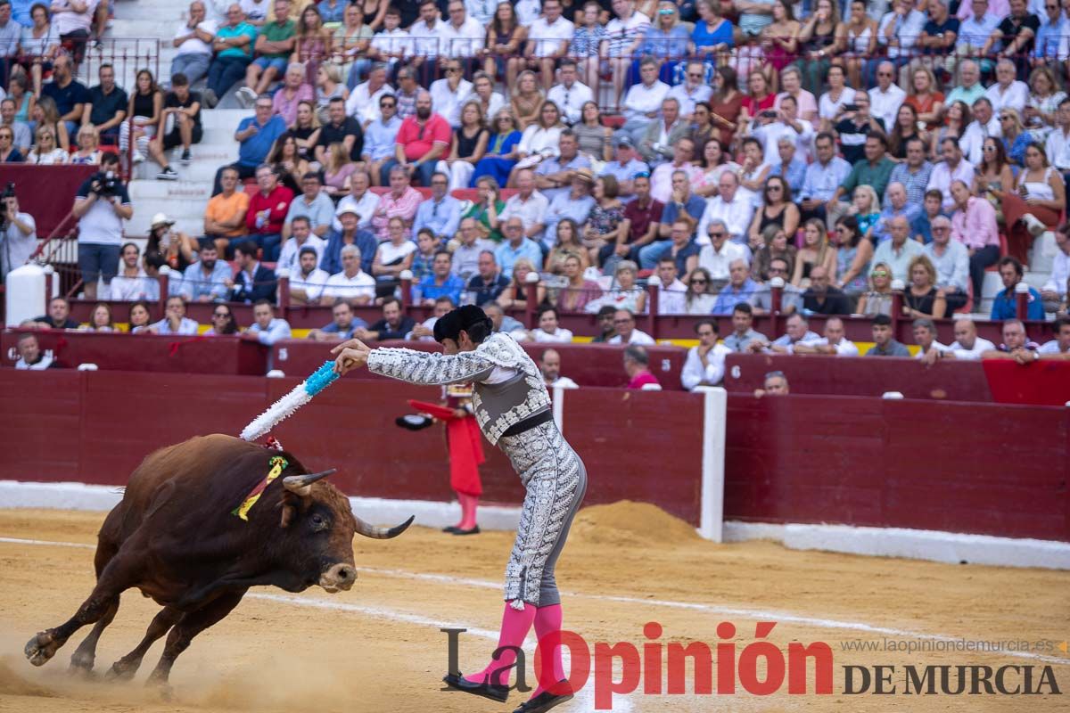 Segunda corrida de la Feria Taurina de Murcia (Castella, Manzanares y Talavante)