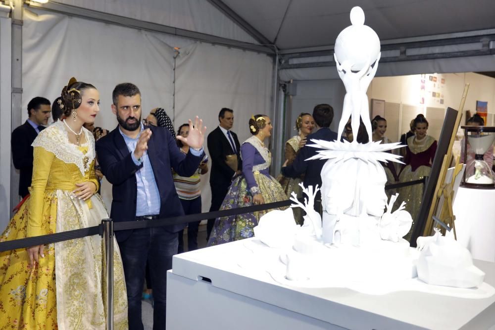 Inauguración de la exposición de fallas de Sección Especial