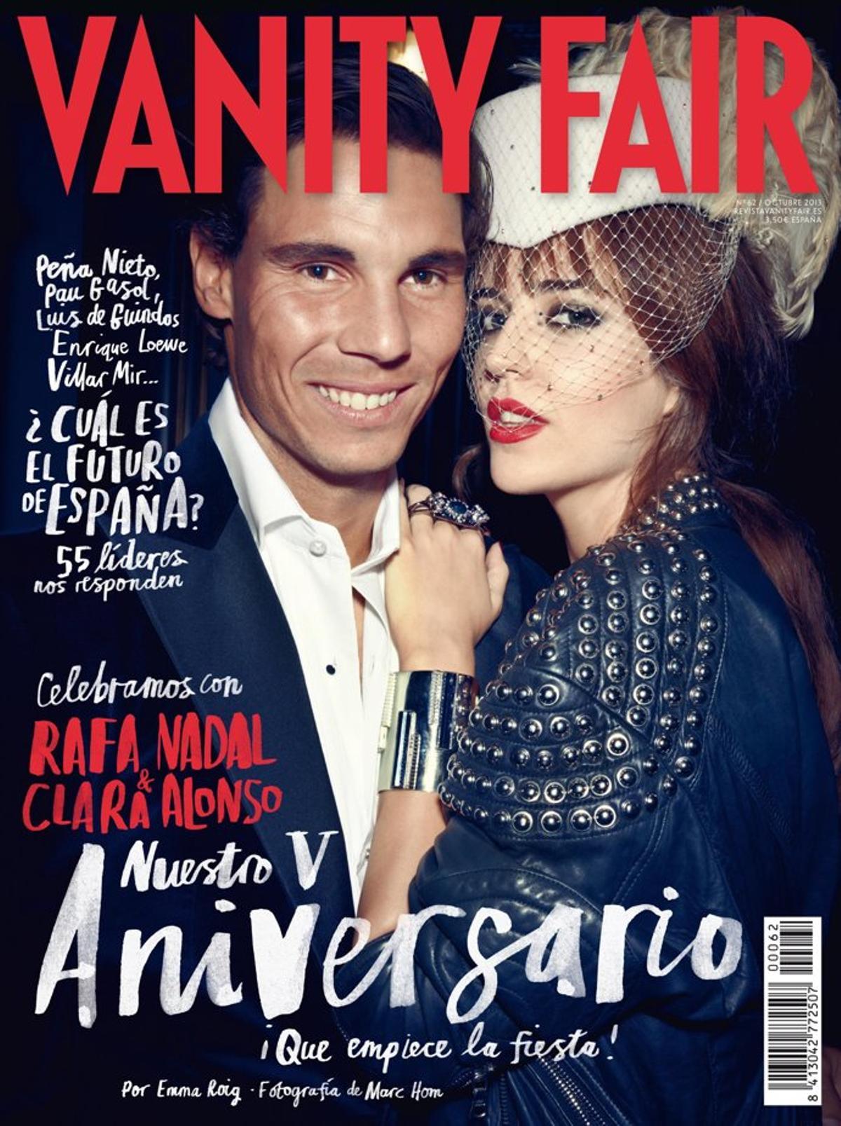 Rafa Nadal en las portadas de revistas