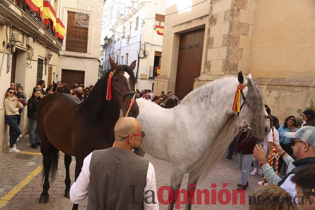 Concurso de caballo a pelo: pasacalles hasta el Hoyo en Caravaca