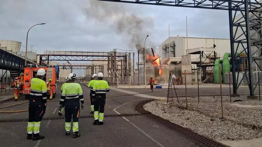 Susto en la central de ciclo combinado de Sagunt