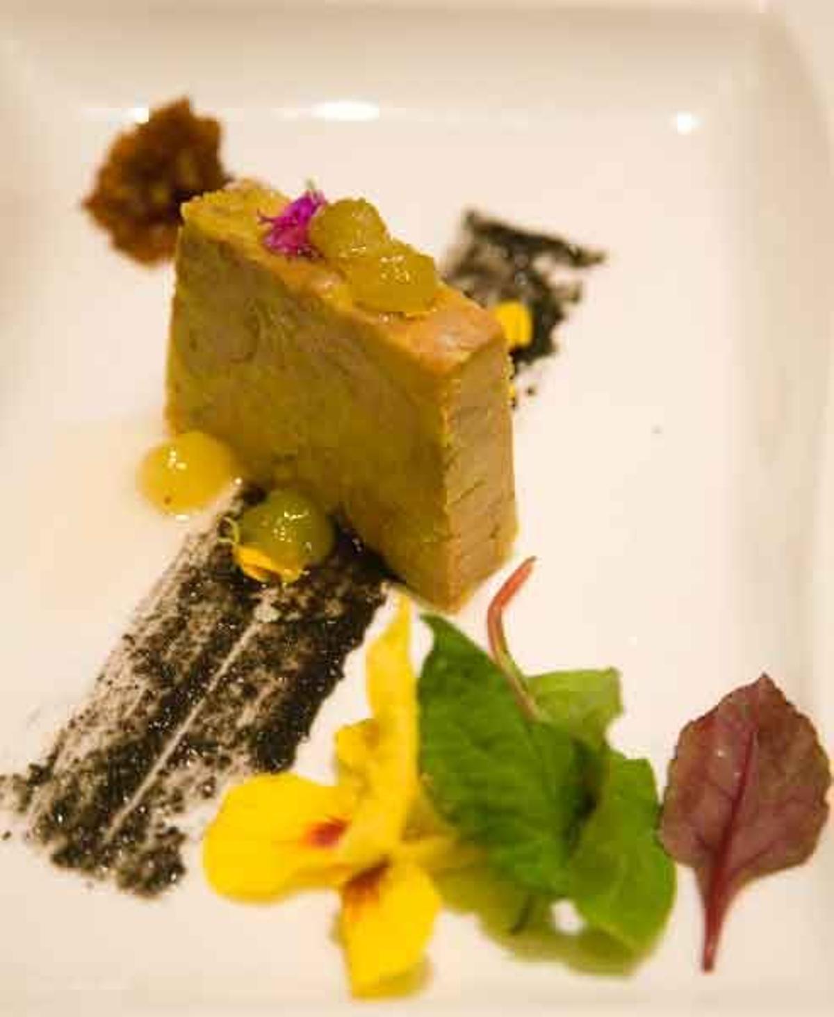 Receta de foie del Restaurante Gourmet de La Plantación del Sur