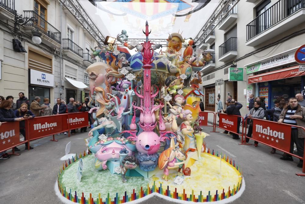 Así es la falla infantil de Convento-Jerusalén