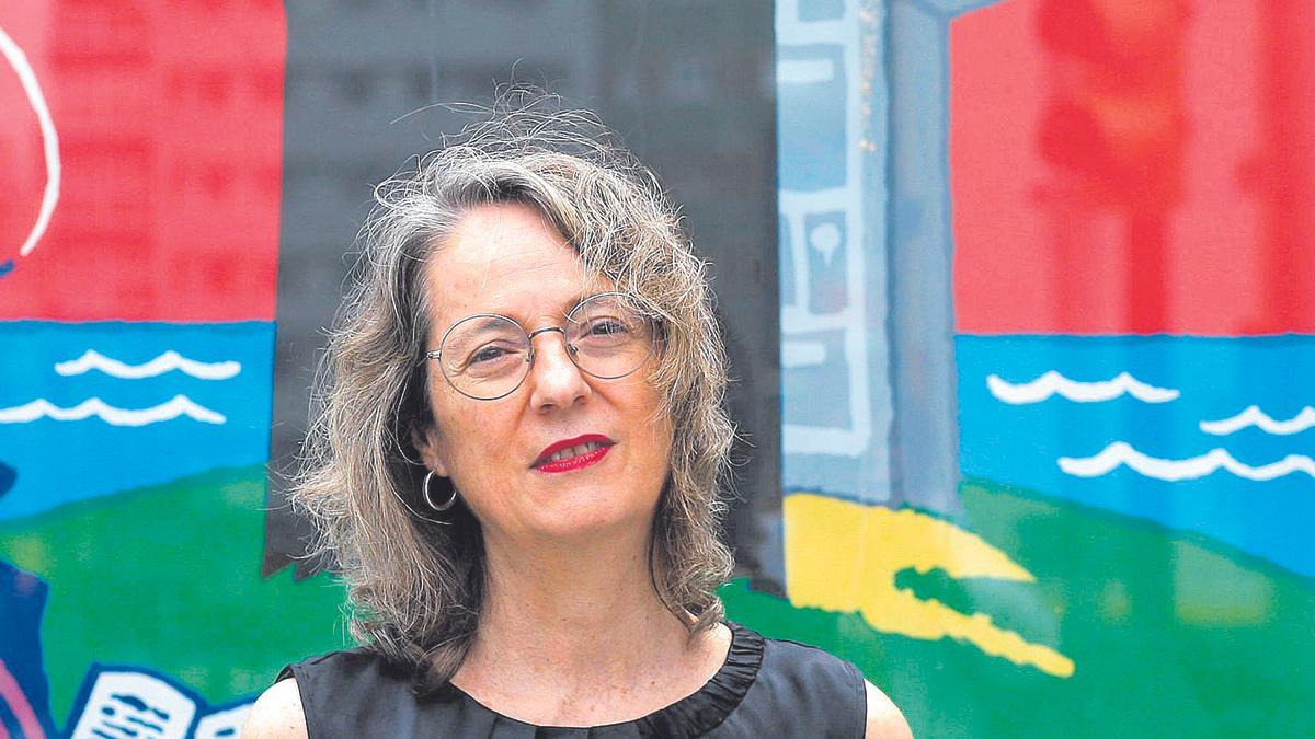 La escritora Marta Sanz