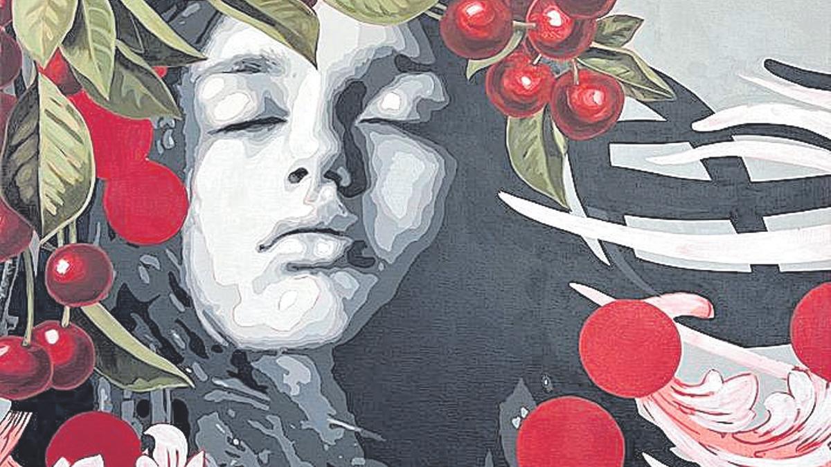 Unha das pezas da mostra 'Inner garden'