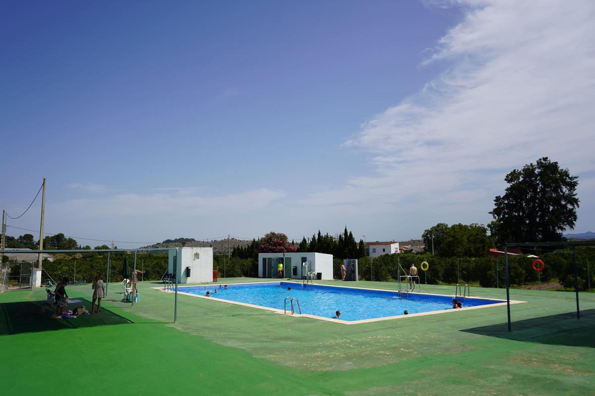 La piscina de la Torre de Lloris en una imagen de archivo.