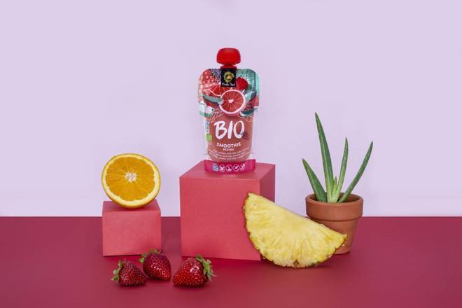 Red’bel. Fresa + naranja + aloe vera + piña + manzana