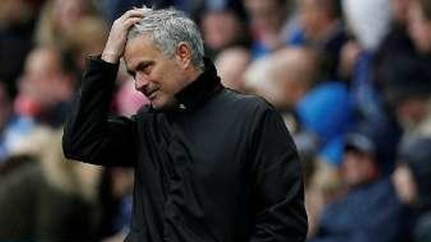 Mourinho, ayer.