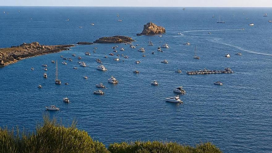 El impacto todavía desconocido del eclipse bajo el mar en Mallorca: "Había muchas embarcaciones fondeadas sobre posidonia"