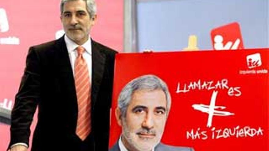 IU concurre al 9-M con el lema &quot;LlamazarES más izquierda&quot;