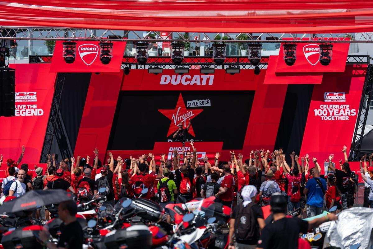 World Ducati Week 2026: el fin de semana en el que Ducati celebró un siglo de pasión