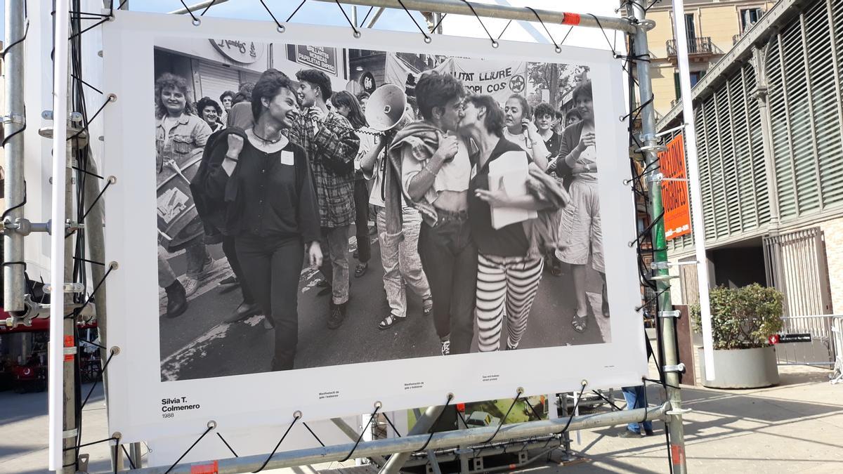 Silvia T. Colmenero fotografió las primeras manifestaciones de gays y lesbianas.