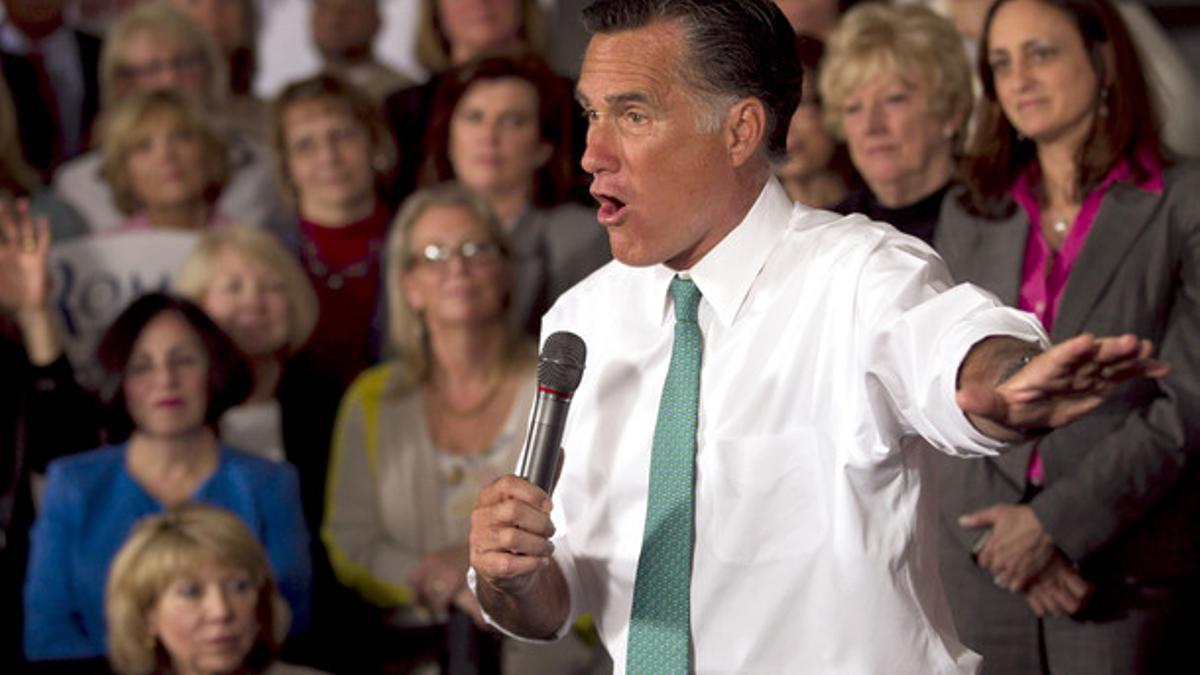 El candidato republicano Mitt Romney, el pasado 11 de abril.