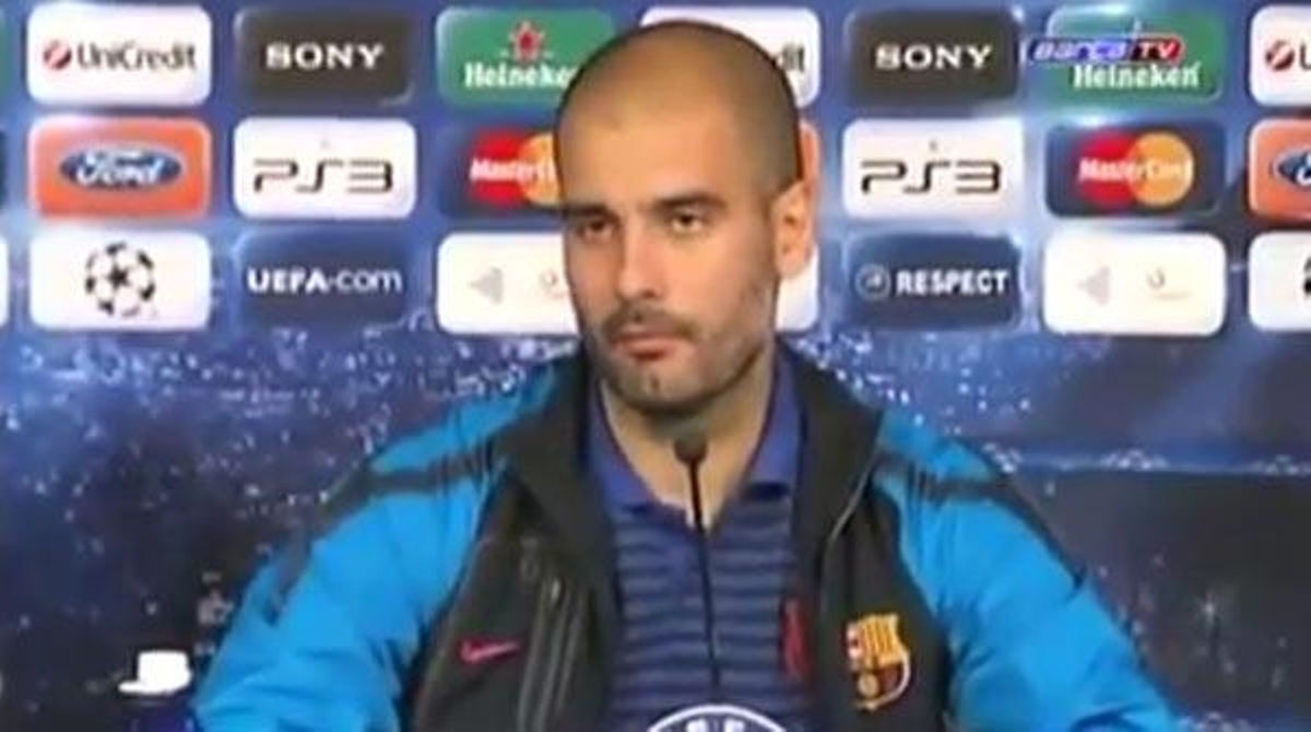 Guardiola contesta a les falses declaracions de Mourinho.