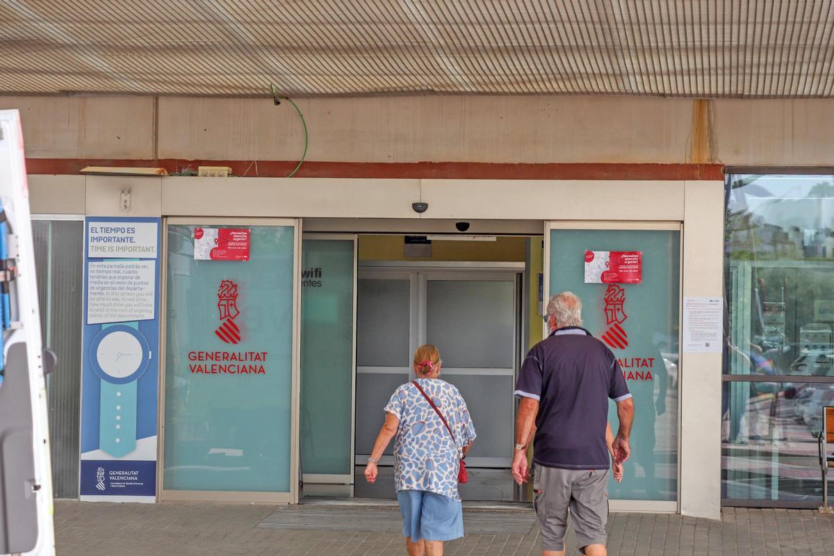 Imagen de archivo de Urgencias del hospital de Torrevieja.