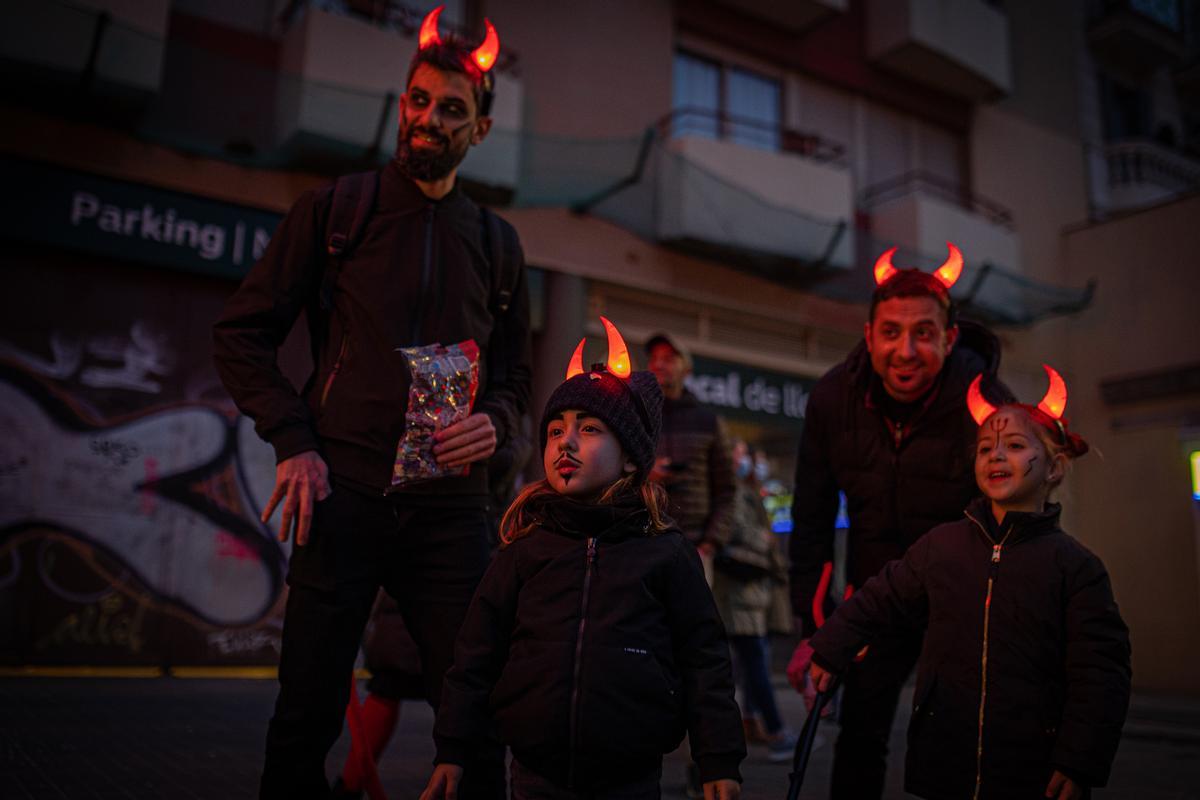 Carnaval del barrio de Gracia de Barcelona 2022