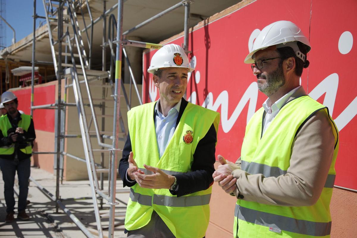 FOTOS | Así avanzan las obras de Son Moix - Diario de Mallorca
