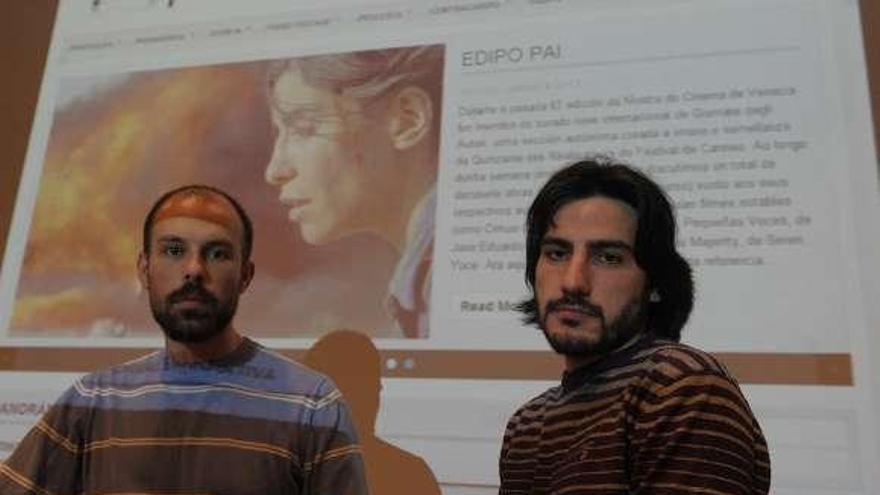 Eloy Domínguez Serén e Víctor Paz Morandeira. / víctor echave