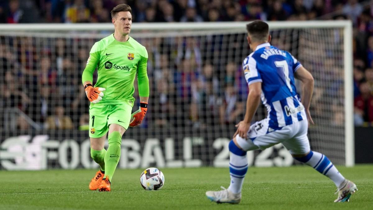 Marc André Ter Stegen, ante la Real Sociedad