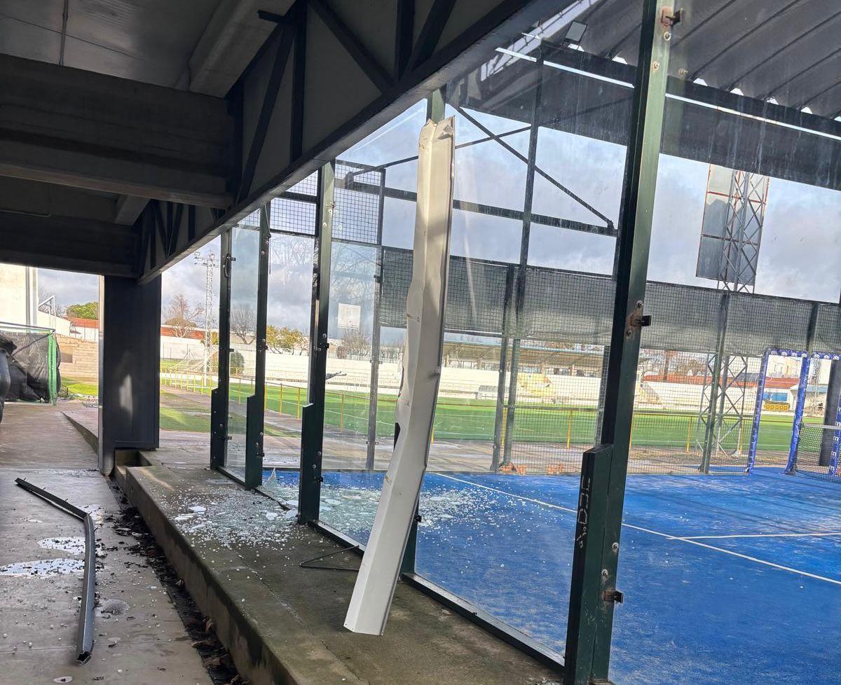 Daños provocados por la borrasca 'Kristin'.