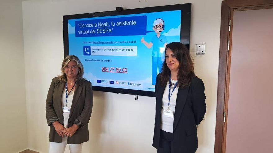 Noah, la nueva voz de la Atención Primaria en Avilés: "Es una compañera de trabajo más"