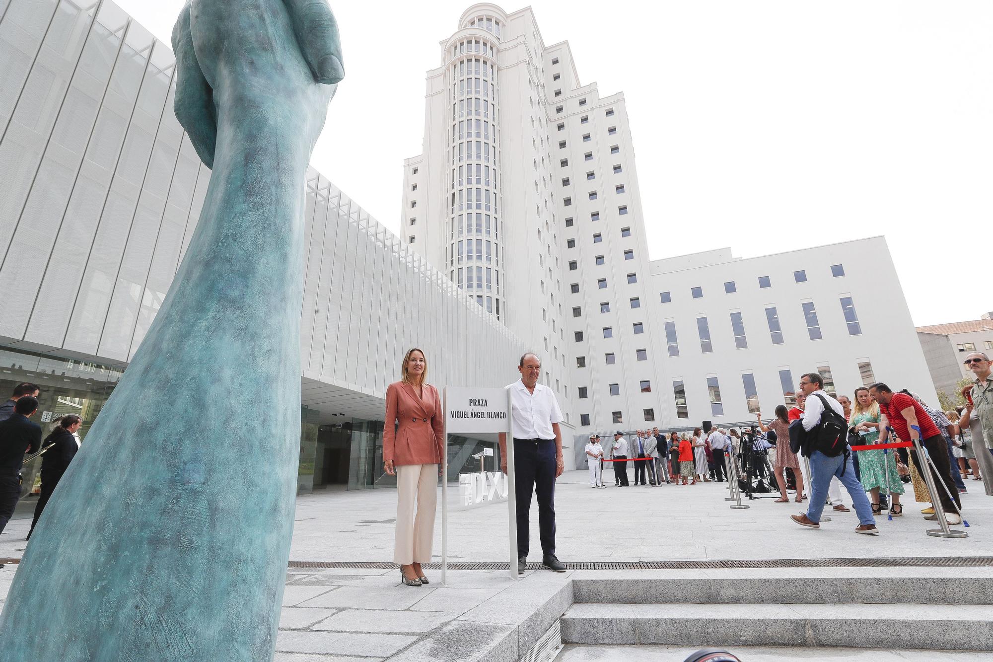 Vigo inaugura una plaza en honor a Miguel Ángel Blanco