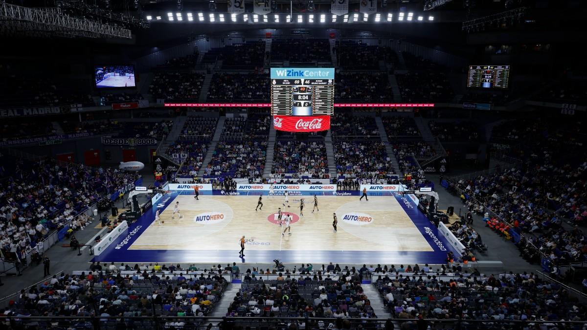 El Palacio de los deportes de la Comunidad de Madrid, en una imagen de archivo