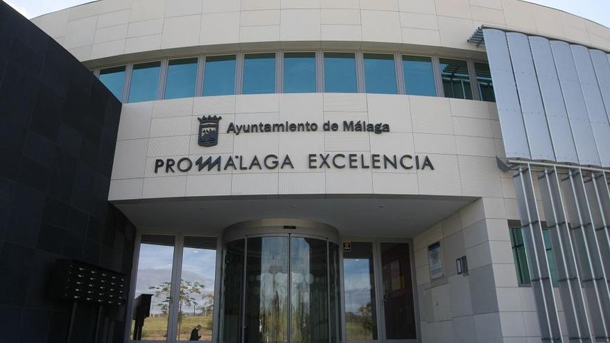 Edificio de Promalaga en la sede del PTA, inaugurado en octubre de 2014.