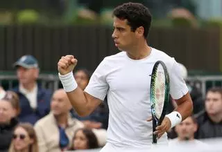 Munar apaga las aspiraciones de Harris en Wimbledon