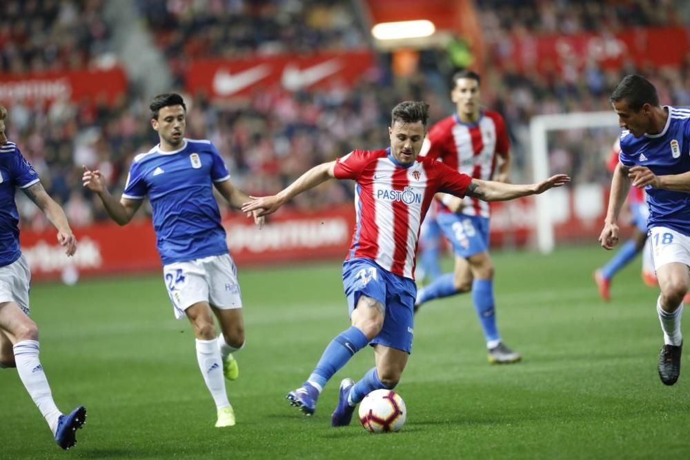 El derbi asturiano, en imágenes