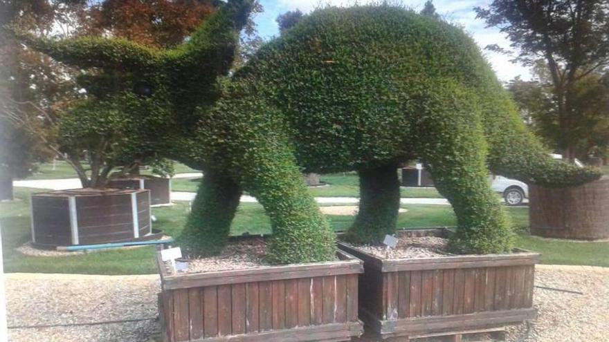 El nuevo &quot;Rinoseto&quot; que se colocará en Navia.