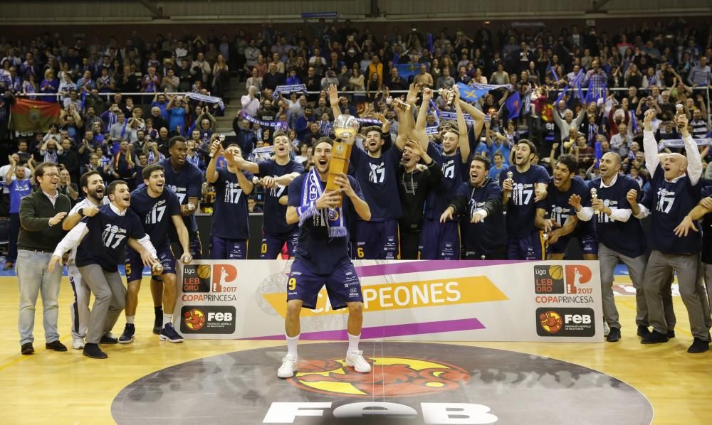 El Oviedo Baloncesto, campeón de la Copa Princesa