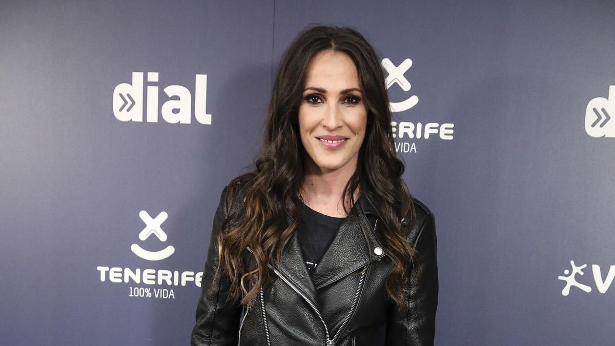 Malú en el photocall