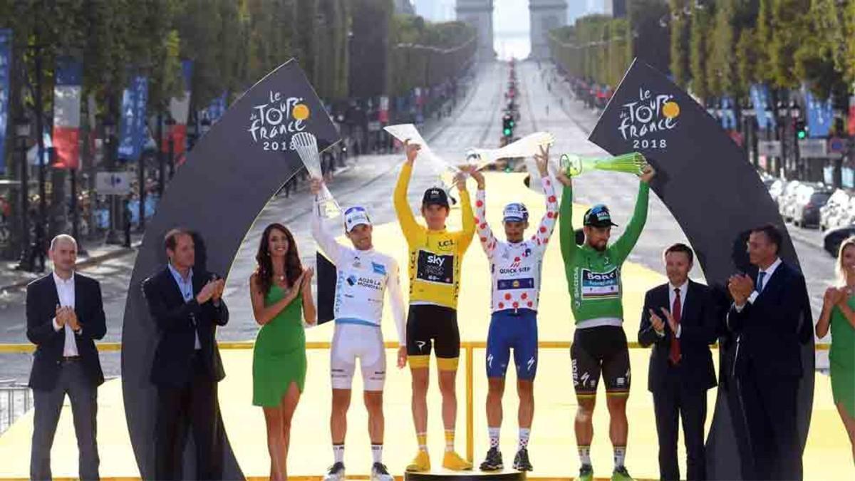 Los vencedores del Tour de Francia 2018
