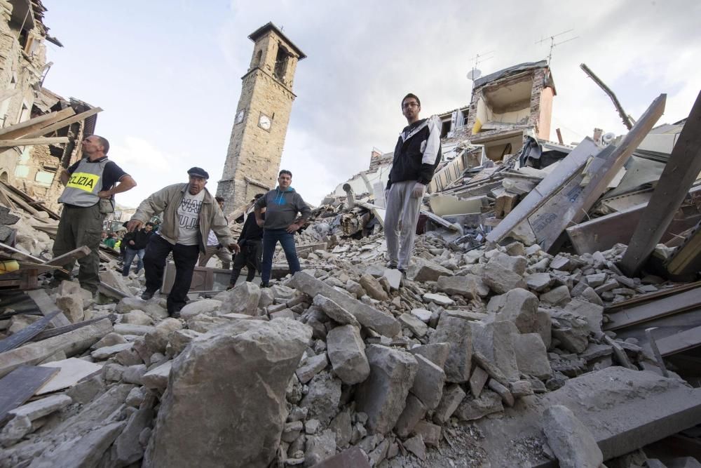 Terremoto en el centro de Italia