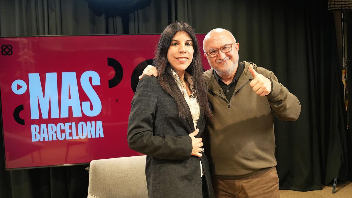 La youtuber Roxana Falasco y Sergi Mas