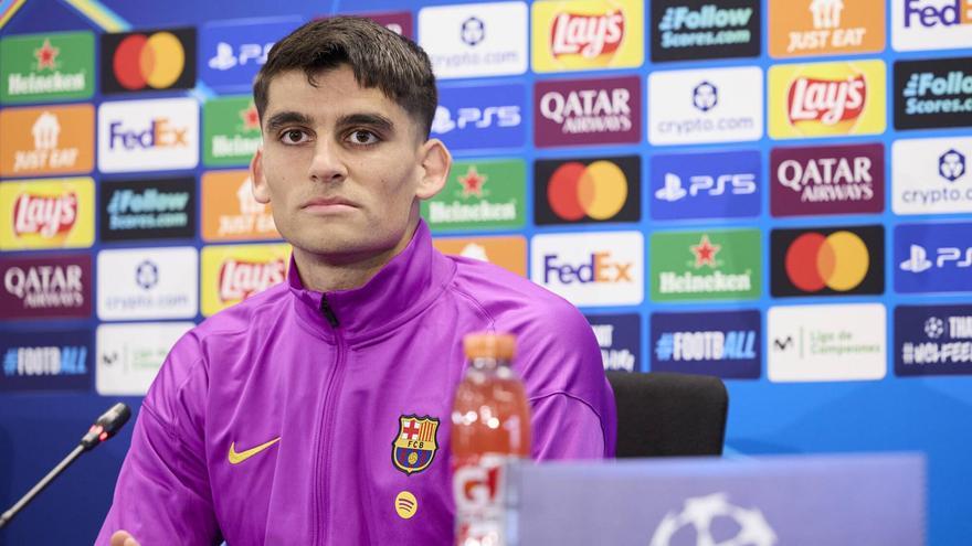 Gerard Martín: "No nos podemos dejar más puntos en Champions"