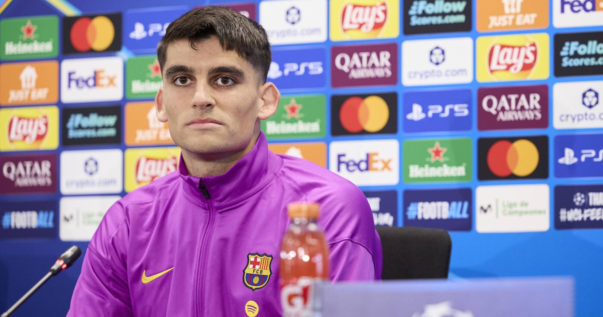 Gerard Martín: "Szczesny me dijo que no llorara y que pensase dónde estaba hace dos años"