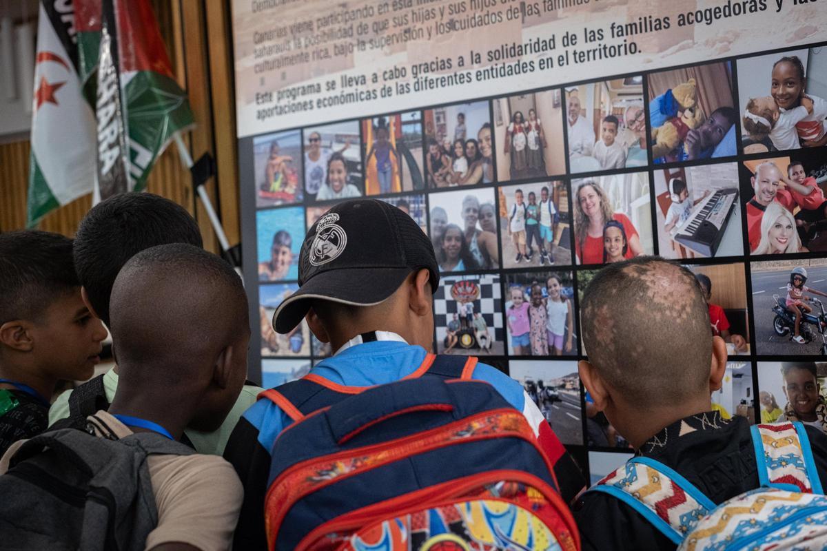 FOTOS: Llegada de niños y niñas saharauis del programa Vacaciones en Paz