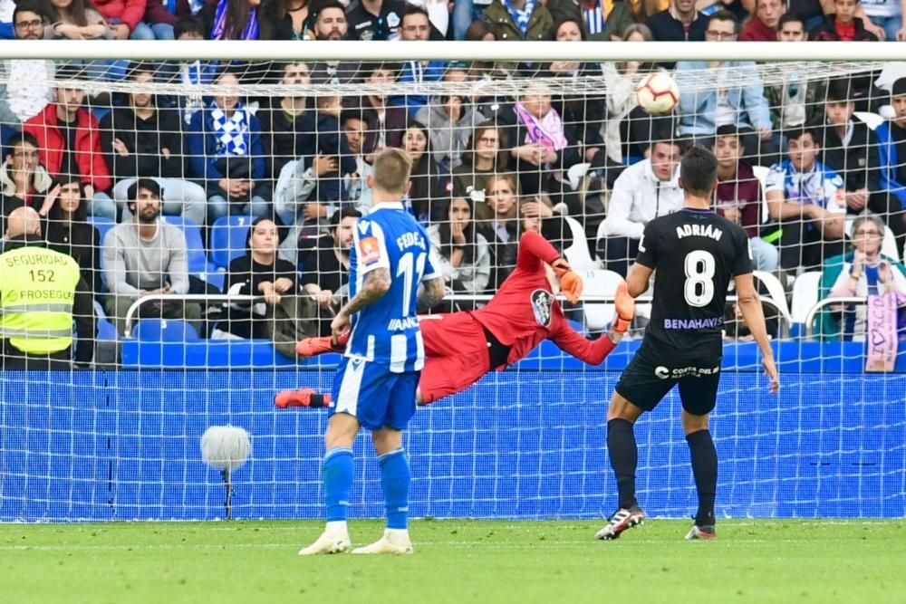 El Dépor remonta y le gana 4-2 al Málaga