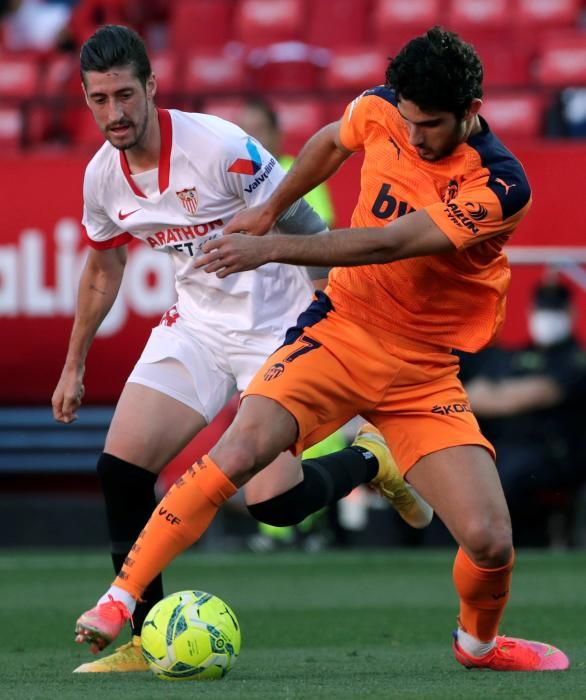 Sevilla - Valencia, en imágenes