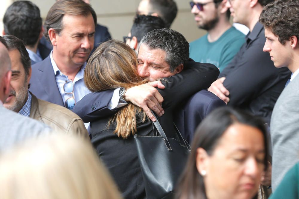 Funeral de Emilio Orta, presidente del Clúster de Automoción valenciano