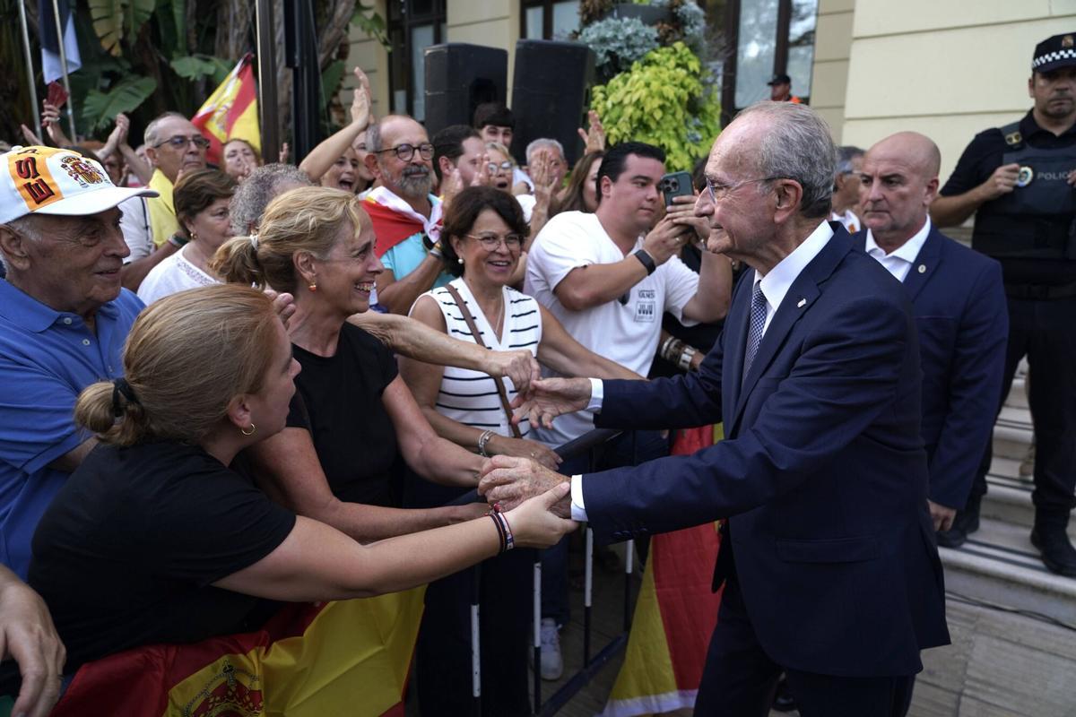 Málaga apoya a Ceuta y sus ciudadanos