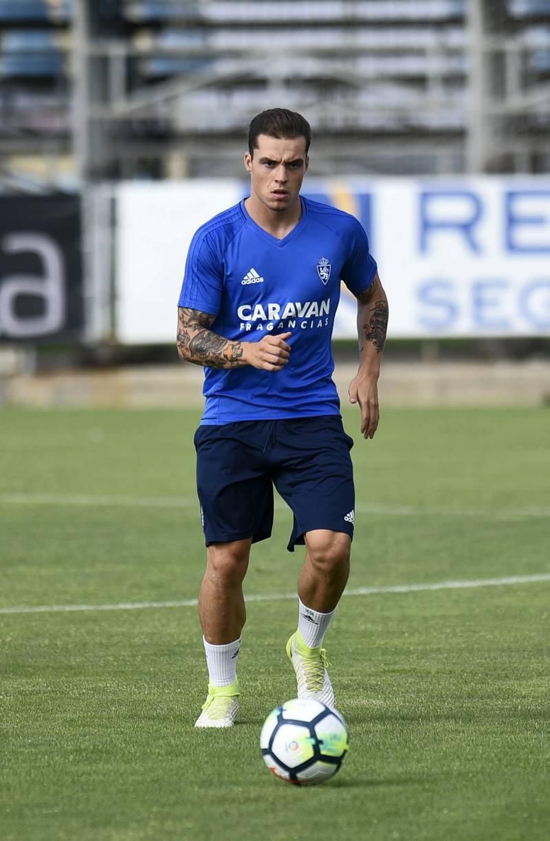 Primer entrenamiento del Real Zaragoza