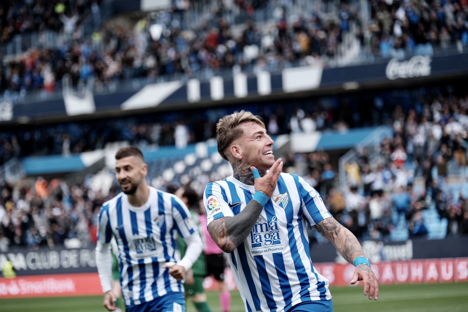 Las imágenes del Málaga CF - SD Éibar en La Rosaleda